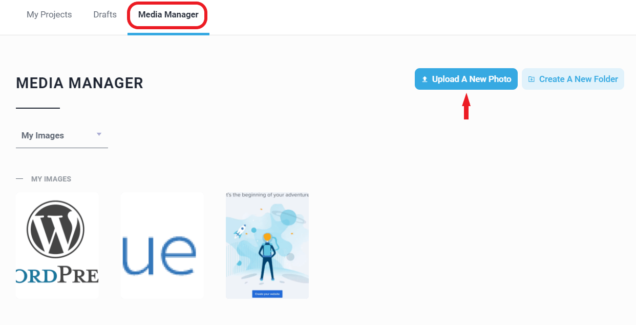 Media Manager designrr-Instant Access to Media Manager