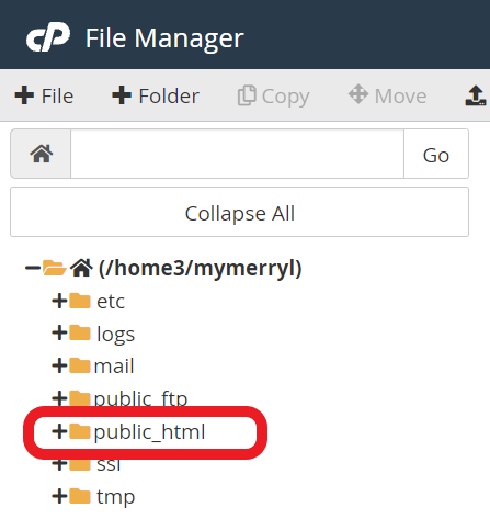 bluehost-file manager