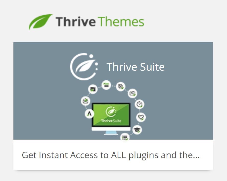 Thrive Suite Thrive Suite
