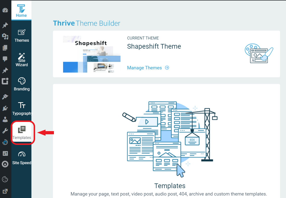 sticky table of contents -Thrive Theme Template