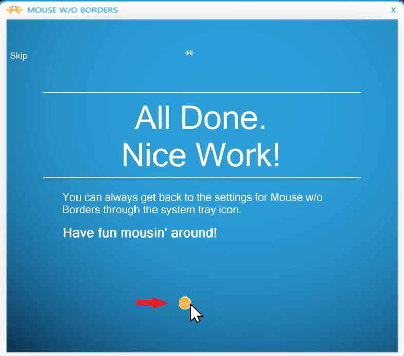 Mouse Without Borders - Done Mouse Without Borders - Done