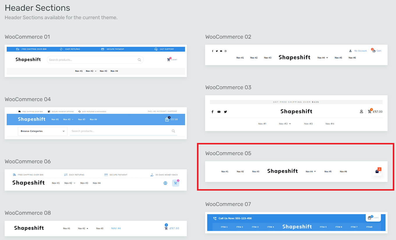 Header - WooCommerce 05 Header - WooCommerce 05