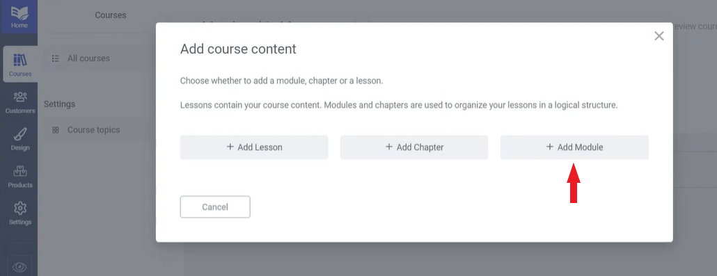 thrive apprentice - create your first course - content 2
