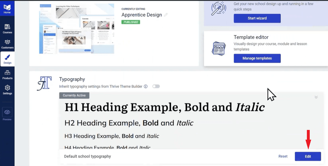 thrive apprentice - customize templates - typography thrive apprentice - customize templates - typography