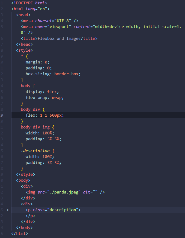 flexbox and image-text flexbox and image-text